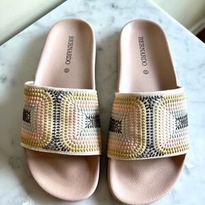 Anthropologie Bernardo Slides-Never Worn Womens Size 10